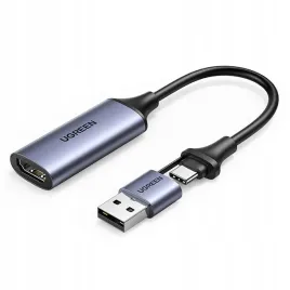 adapter-ugreen-cm489-40189-hdmi-zenski-usb-a-usb-c-meski