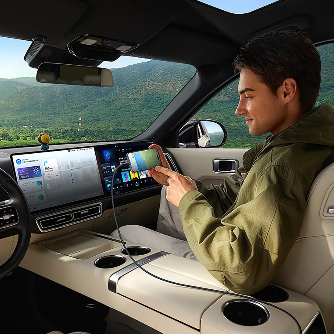 kabel-baseus-flash-2-usb-a-usb-c-100w-2-m-czarny