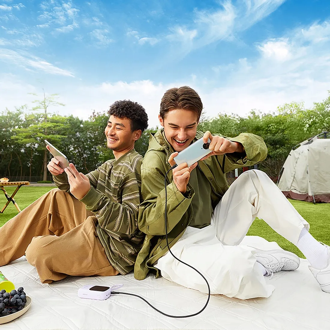 kabel-baseus-flash-2-usb-a-usb-c-100w-2-m-czarny-stan-nowy