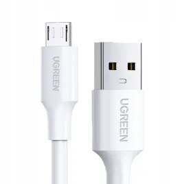 kabel-ugreen-us289-60142-micro-usb-usb-a-1-5m-bialy