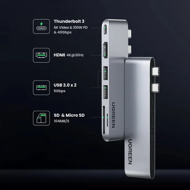 hub-ugreen-cm380-2xusb-c-hdmi-2xusb-3-0-sdtf-usb-c-pd-szary-stan-nowy-waga-z-opakowaniem-0-1-kg
