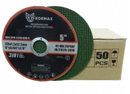 tarcza-do-ciecia-stali-nierdzewnej-inox-do-metalu-125x12mm-kormax-50szt