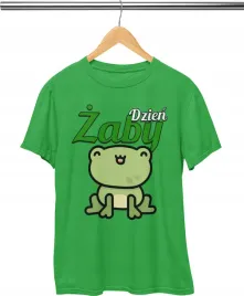 koszulka-dziecieca-t-shirt-dzien-zaby-slodka-zaba-zabka-l-146-152