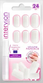 inter-vion-sztuczne-paznokcie-kwadrat-mleczne-24szt-499133