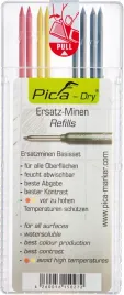 pica-marker-wklady-rozpuszczalne-4x-grafit-2x-czerwony-2x-zolty