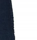 spodnie-z-falbanka-jeans-110-stan-nowy