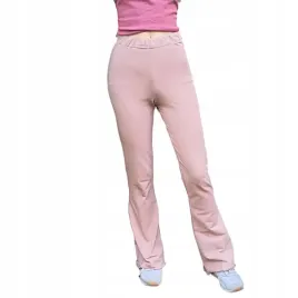 spodnie-dresowe-dzwony-legginsy-dziewczece-bezowe-116-5-lat