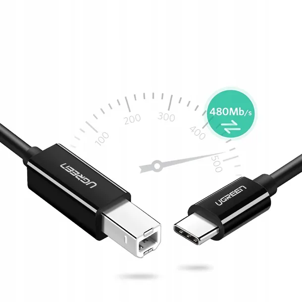 kabel-ugreen-us241-usb-c-2-0-usb-b-1-m-czarny-kod-producenta-80811