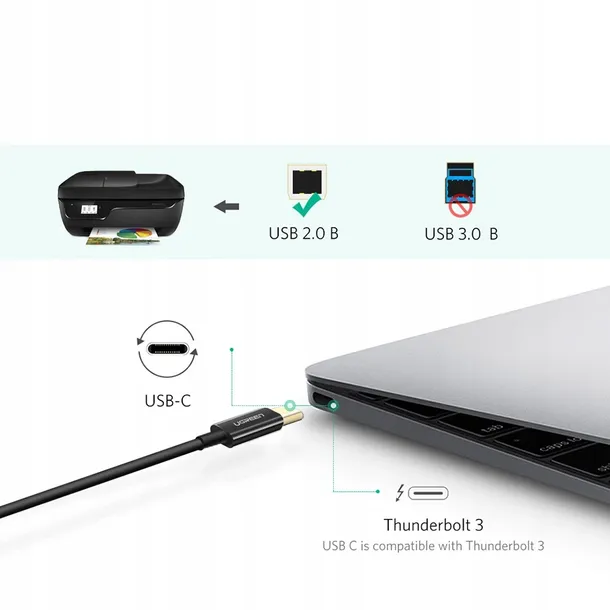 kabel-ugreen-us241-usb-c-2-0-usb-b-1-m-czarny-dlugosc-kabla-1-m