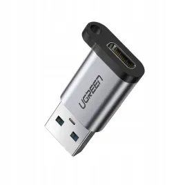 adapter-przejsciowka-usb-c-zenski-usb-meski-ugreen-usb-5gb-s-szara