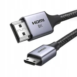 kabel-ugreen-hd163-15515-mini-hdmi-hdmi-2-1-8k-2m-szary