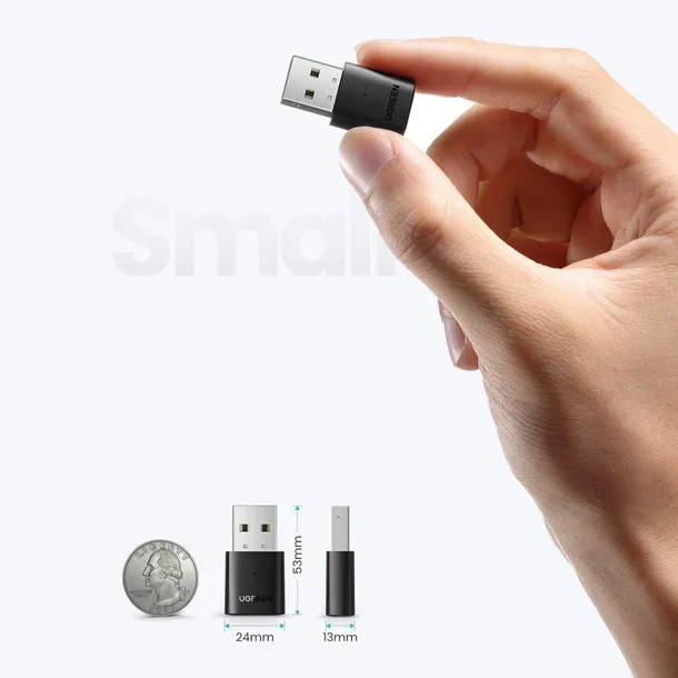 ugreen-adapter-bluetooth-5-0-usb-a-czarny-cm390-stan-nowy-waga-z-opakowaniem-0-05-kg