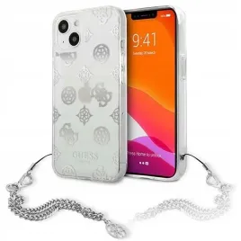 etui-guess-peony-chain-collection-na-iphone-13-mini-srebrne