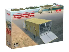 kontener-universal-military-pod-and-m8a1-us-landing-mat-model-53201-icm