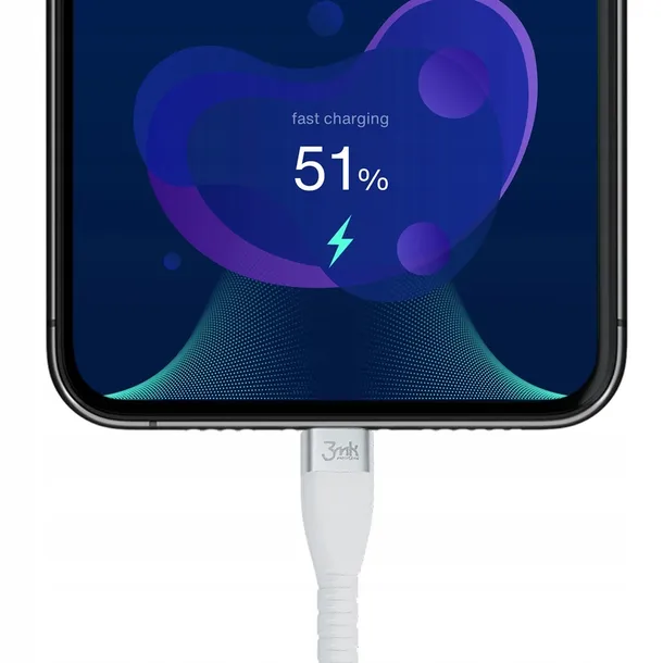 kabel-3mk-hyper-silicone-cable-usb-c-usb-c-60w-3a-bialy-zgodnosc-ze-standardem-quick-charge-3-0