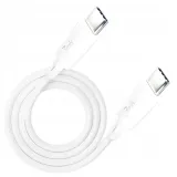 kabel-3mk-hyper-silicone-cable-usb-c-usb-c-60w-3a-bialy-konstrukcja-plaski-przewod