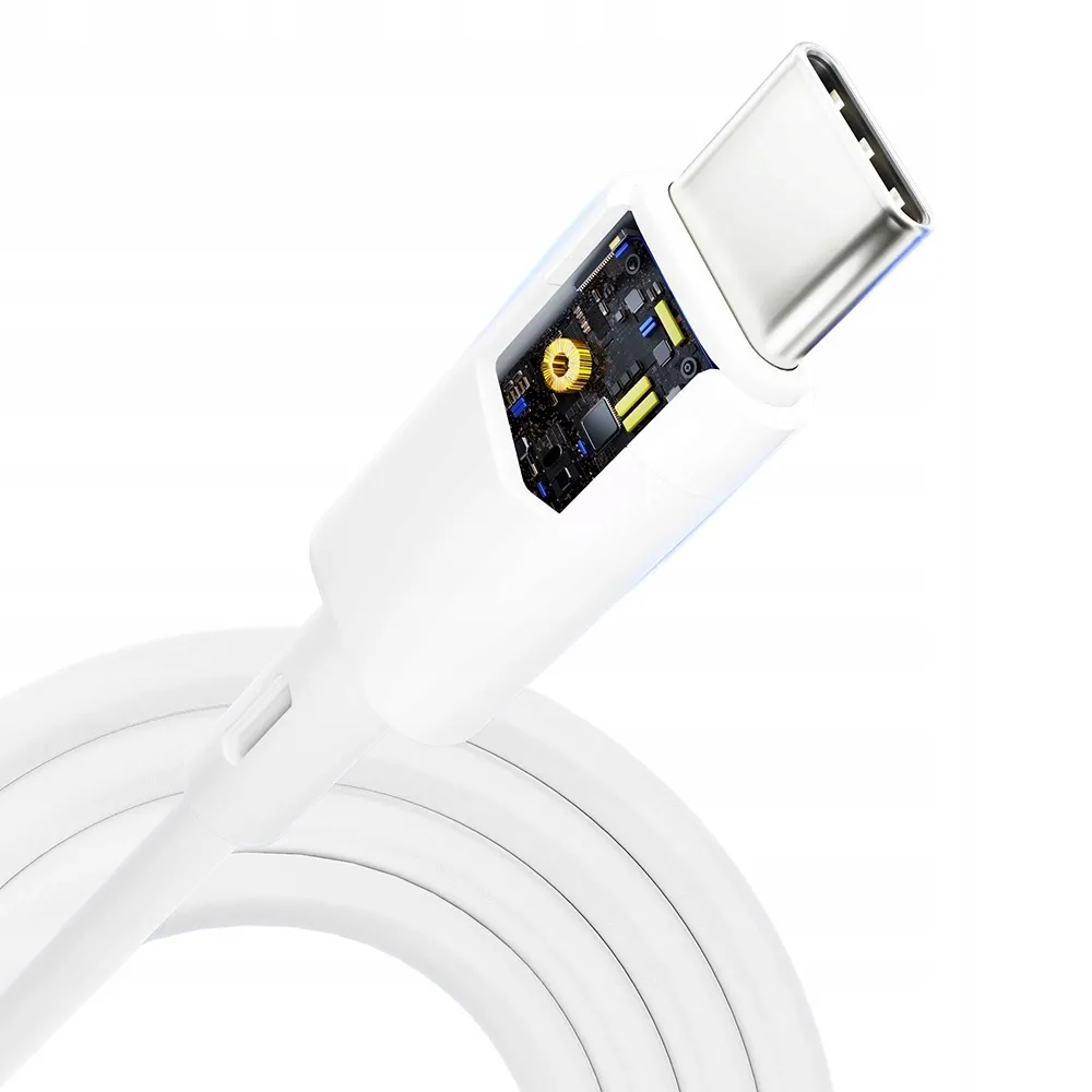 kabel-3mk-hyper-silicone-cable-usb-c-usb-c-60w-3a-bialy
