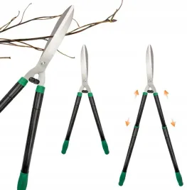 nozyce-reczne-do-zywoplotu-krzewow-ogrodowe-ostrze-proste-dlugie-sekator