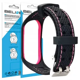 beline-pasek-do-zegarka-mi-band-6-5-sport-czarno-rozowy-do-smartband-xiaomi