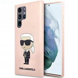 etui-karl-lagerfeld-silicone-ikonik-na-samsung-galaxy-s23-ultra-rozowe