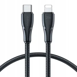 kabel-joyroom-surpass-series-apple-lightning-usb-c-20w-0-25-m-czarny