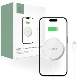 ladowarka-tech-protect-qi15w-a34-indukcyjna-z-magsafe-z-kablem-usb-c-bial