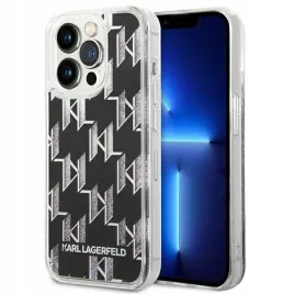 etui-karl-lagerfeld-liquid-glitter-monogram-na-iphone-14-pro-max-czarne