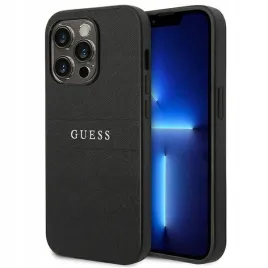 etui-guess-saffiano-strap-na-iphone-14-pro-czarne