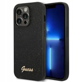etui-guess-glitter-script-na-iphone-14-pro-czarne