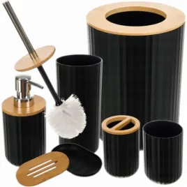 zestaw-lazienkowy-6-elementow-czarny-komplet-do-wc-kosz-dozownik-szczotka