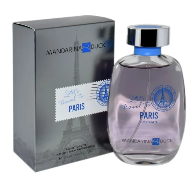 mandarina duck let's travel to paris for man woda toaletowa 100 ml     