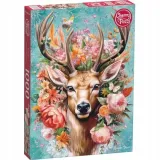 puzzle-1000-flower-deer-30752