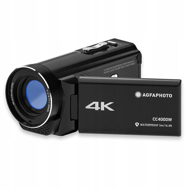 Kamera Cyfrowa AGFAPHOTO CC4000W Video 4K 56MP 3'' 18x ZOOM Wodoszczelna 5m