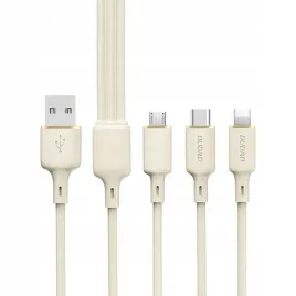 kabel-3w1-dudao-l7se-usb-a-usb-c-lightning-micro-usb-66w-1-2m-bezowy