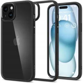 etui-spigen-ultra-hybrid-na-iphone-15-czarny-mat