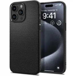 etui-spigen-liquid-air-na-iphone-15-pro-czarny-mat