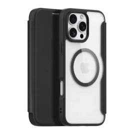 etui-dux-ducis-skin-x-pro-na-iphone-16-pro-z-magsafe-i-klapka-czarne