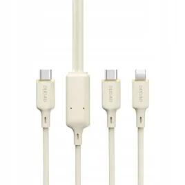 kabel-2w1-dudao-l7sf-usb-c-usb-c-lightning-100w-1-2m-bezowy