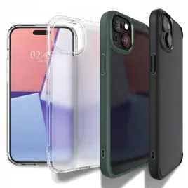 etui-spigen-ultra-hybrid-na-iphone-15-plus-przezroczysto-matowe