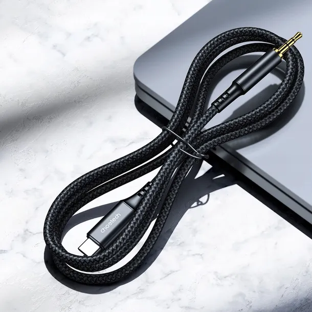 kabel-choetech-usb-c-mini-jack-3-5mm-1m-czarny-waga-z-opakowaniem-0-5-kg