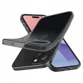 etui-spigen-crystal-flex-na-iphone-15-plus-szaro-przezroczyste