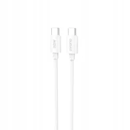 kabel-dudao-l4c-usb-c-usb-c-30w-1-2m-bialy
