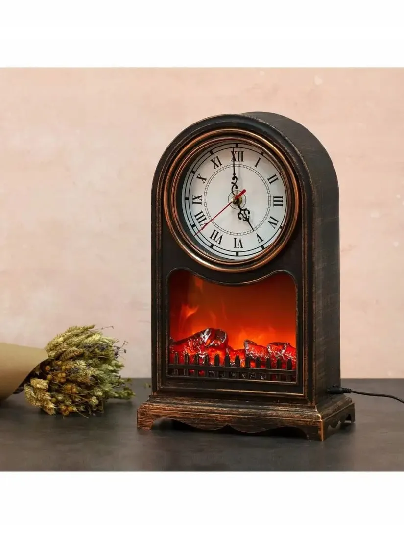 kominek-elektryczny-led-ozdobny-dekoracja-retro-styl-z-zegarem-40-cm