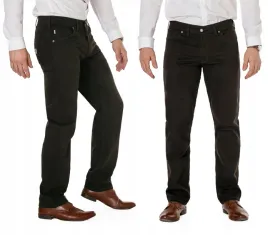 eleganckie-spodnie-meskie-materialowe-bawelniane-hunter-jeans-610-006-3-w45