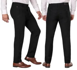 eleganckie-czarne-duze-wizytowe-spodnie-meskie-bawelniane-chinosy-6002-w43