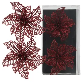 poinsettia-bordowa-na-klipsie-13cm-2-sztuki-dekoracja-bozonarodzeniowa