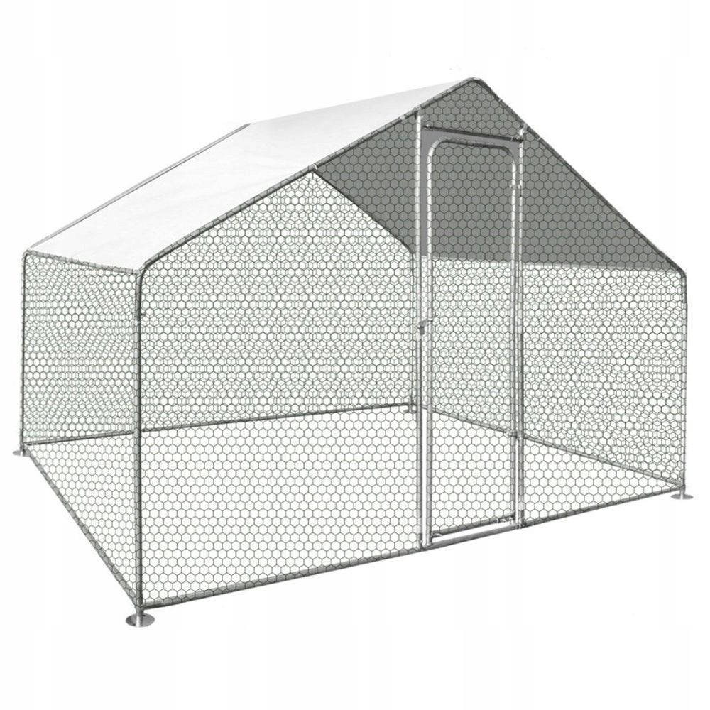 CHENIL EXTÉRIEUR CAGE enclos parc animaux chien extérieur acier galvanisé 33,88 EUR 1.132,95