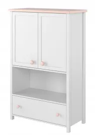 komoda-z-szuflada-i-polkami-bialy-rozowy-luna-ln-11-do-5dni