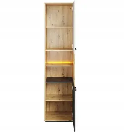 regal-dwudrzwiowy-50-cm-z-led-qubic-qb-04