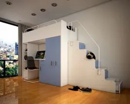 lozko-pietrowe-kiki4-max-90x200-schodki-blekit